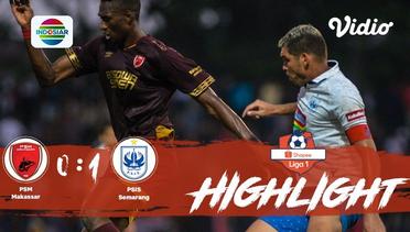 Full Highlight - PSM Makassar 0 vs 1 PSIS Semarang | Shopee Liga 1 2019/2020