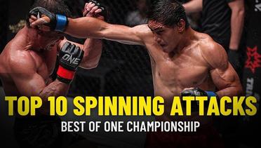 Top 10 Spinning Attacks In ONE Championship