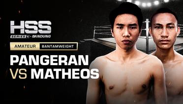 Full Match - Pangeran Februzio vs Matheos Horman | Amateur - Bantamweight | HSS Series 4 Bandung (Nonton Gratis)