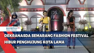 Dekranasda Semarang Fashion Festival Hibur Pengunjung Kota Lama
