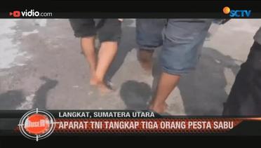 TNI Tangkap Tiga Pengguna Sabu - Buser