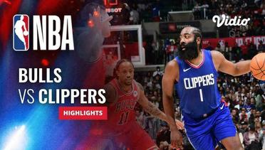 Chicago Bulls vs LA Clippers - Highlights | NBA Regular Season 2023/24