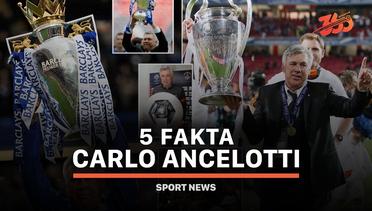 5 Fakta Carlo Ancelotti