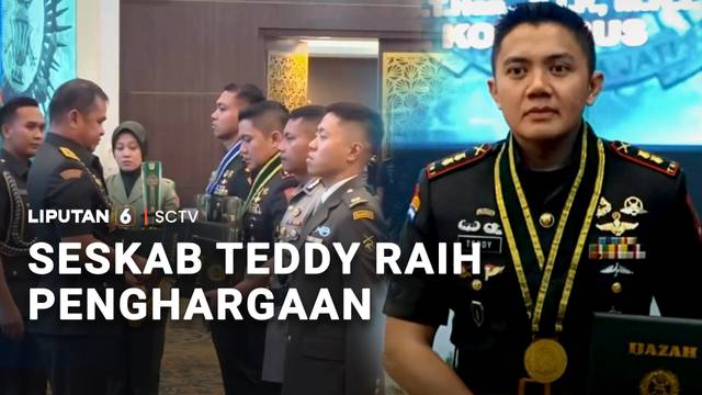 Seskab Teddy Raih Penghargaan | Liputan 6