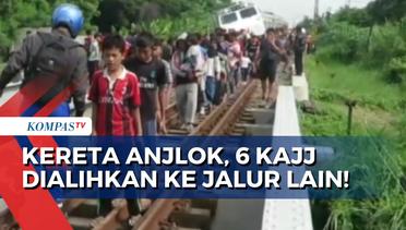 6 Perjalanan KAJJ Dialihkan ke Jalur Bangil-Malang-Kertosono Akibat Kereta Pandalungan Anjlok!