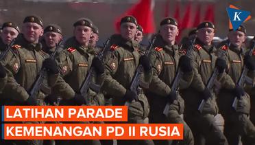 Parade Hari Kemenangan Perang Dunia II di Rusia
