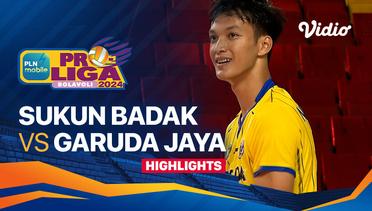 Putra: Kudus Sukun Badak vs Jakarta Garuda Jaya - Highlights | PLN Mobile Proliga 2024