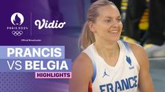 Semifinal: Prancis vs Belgia - Bola Basket Putri - Highlights | Olympic Games Paris 2024