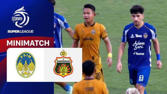PSIM Jogja vs Bhayangkara Presisi Lampung FC - Mini Match | BRI Super League 2025/26