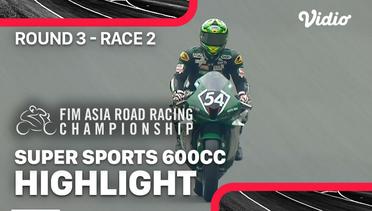 Highlights | Round 3: SS600 | Race 2 | Asia Road Racing Championship 2022