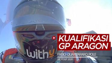 Hasil Kualifikasi MotoGP Aragon 2020: Fabio Quartararo Pole, Maverick Vinales Kedua