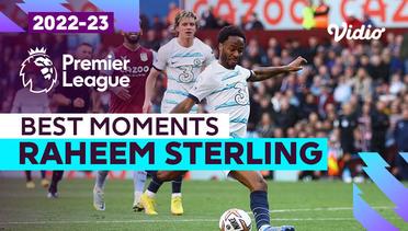 Aksi Raheem Sterling | Aston Villa vs Chelsea | Premier League 2022/23
