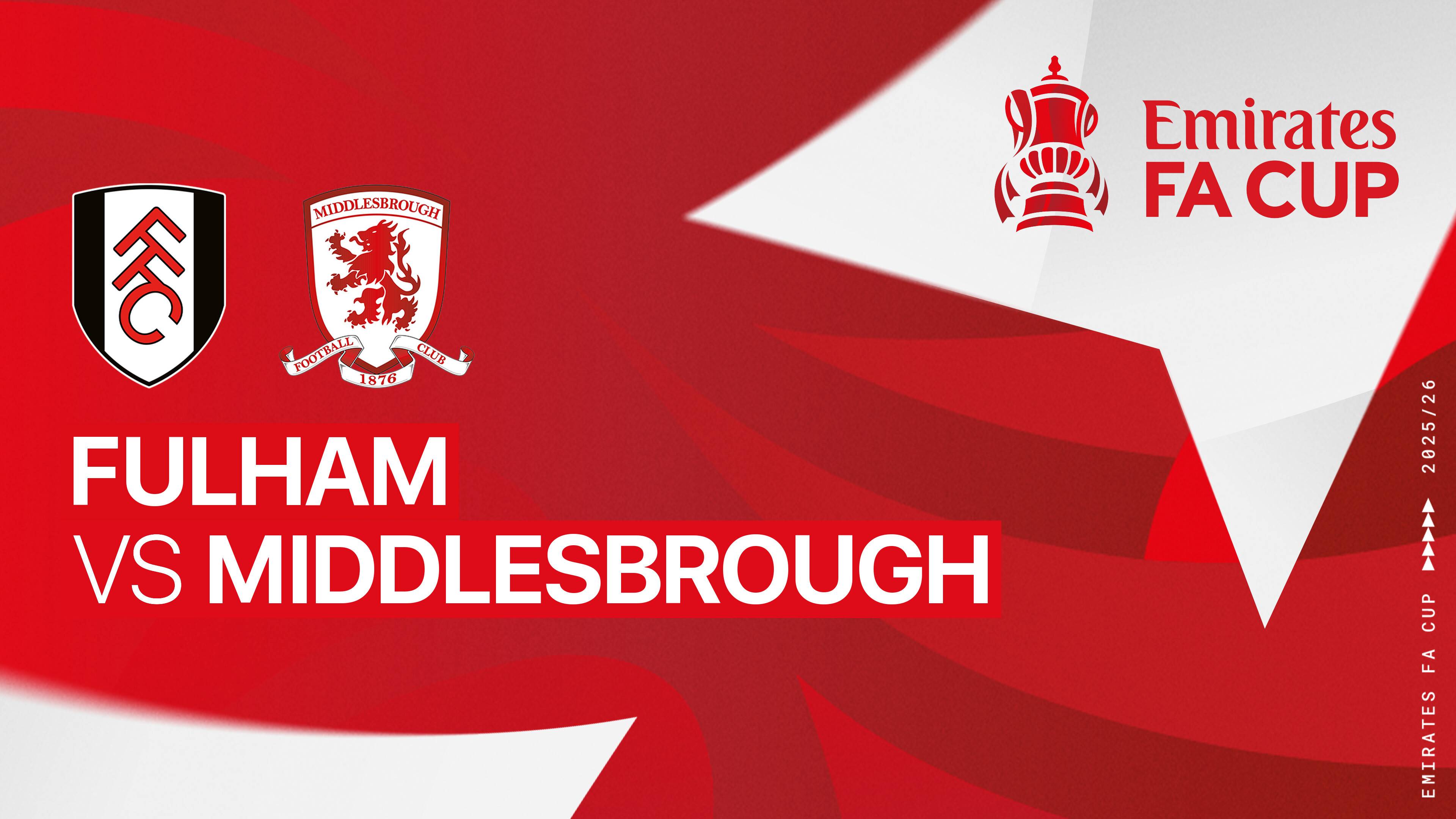 Fulham vs Middlesbrough F.C.