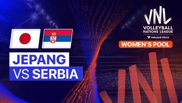 Jepang vs Serbia - Full Match | Women's Volleyball Nations League 2024