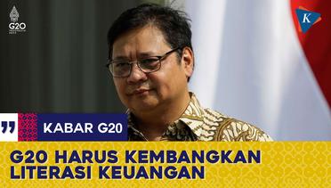 Airlangga Hartarto Minta Presidensi G20 Indonesia Hasilkan Aksi Konkret dalam Literasi Keuangan