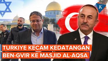 Turkiye Murka dan Kecam Tindakan Provokatif Menteri Israel di Masjid Al Aqsa