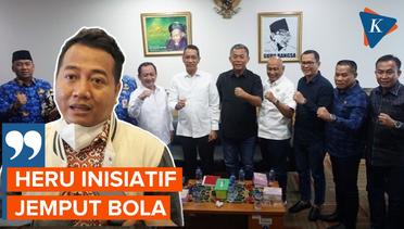 Momen Heru Budi Kunjungi Fraksi DPRD DKI Dinilai Jadi Langkah Positif