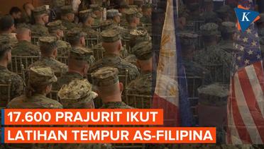 Latihan Tempur Terbesar AS-Filipina Libatkan 17.600 Prajurit