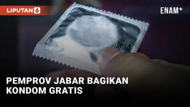 Pemprov Jawa Barat Bagi-bagi Kondom Gratis