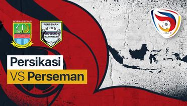 Full Match - Persikasi Kab. Bekasi vs Perseman Manokwari | Liga 3 Nasional 2021/22