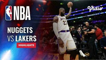 Denver Nuggets vs LA Lakers - Highlights | NBA Regular Season 2023/24