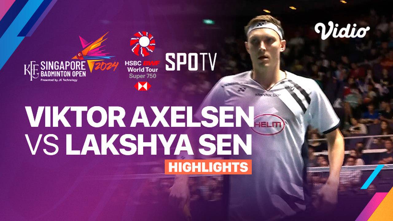 Viktor Axelsen (DEN) vs Lakshya Sen (IND) - Highlights | KFF Singapore
