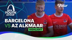 Highlights - Round of 16: Barcelona vs AZ Alkmaar | UEFA Youth League 2022/23