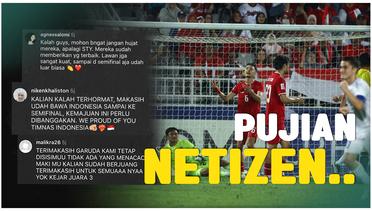 Tetap Beri Semangat, Ini Ragam Reaksi Netizen Saat Timnas Indonesia U-23 Telan Kekalahan di Semifinal Piala Asia U-23