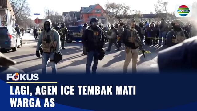 Petugas Imigrasi Amerika Tembak Mati Warga Sipil di Minnesota | Fokus