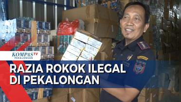 Razia Rokok Ilegal di Pekalongan, 3500 Batang Disita Petugas Gabungan