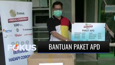 Emtek Peduli Corona Salurkan Bantuan APD ke Puskesmas di Tangerang dan Majalengka | Fokus