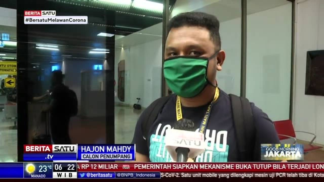 Masuk Jakarta Penumpang Di Bandara Soetta Harus Punya Sikm Btv Vidio