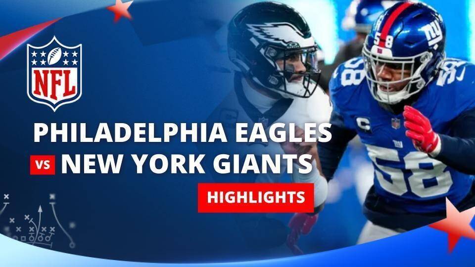 Philadelphia Eagles vs New York Giants - NFL