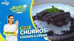 Resep CHURROS COOKIES & CREAM, renyah di luar dan lembut di dalam | MASAK APA CEU? - Moji