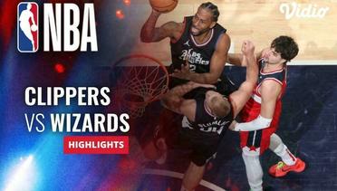 LA Clippers vs Washington Wizards - Highlights | NBA Regular Season 2023/24
