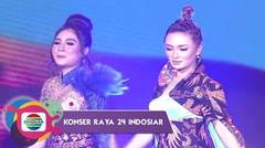 EAST MEET WEST! Zaskia Gotik dan Nella kharisma Rindu Sama Paijo - Konser Raya 24 Thn Indosiar