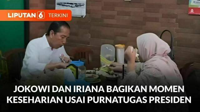 Ini Momen Keseharian Jokowi Usai Purnatugas Presiden | Liputan 6