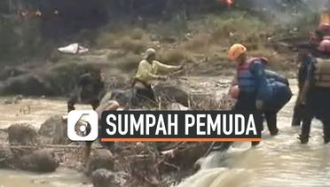 Peringati Sumpah Pemuda, Ribuan Warga Bersihkan Sungai Cilamaya