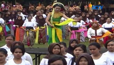 Kenalkan Budaya Jawa, Ratusan Siswi SMP Menari Gamyong - Liputan6 Petang
