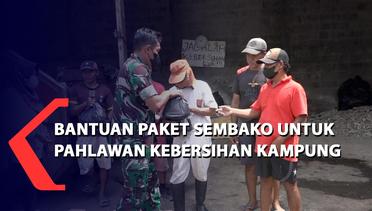 Bantuan Paket Sembako Untuk Pahlawan Kebersihan Kampung di Semarang