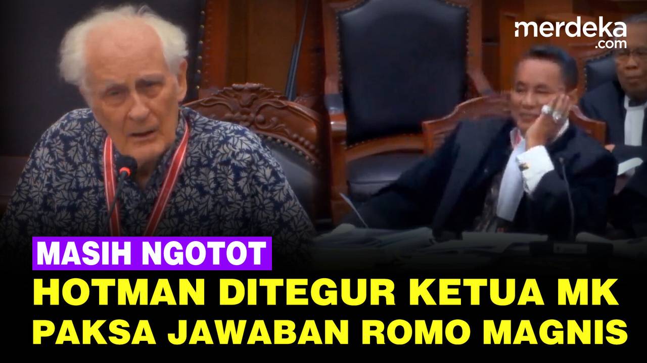 Hotman Paris Masih Ngotot Tak Puas Dengar Jawaban Romo Magnis, Ketua MK ...