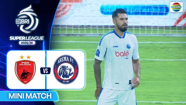 PSM Makassar VS Arema FC - Mini Match | BRI Super League 2025/26