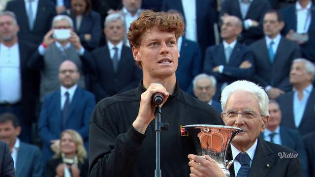 Rome 2026 Singles Final Trophy Presentation | ATP 2026
