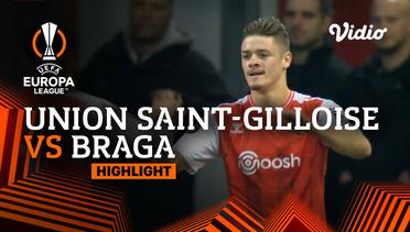 Highlights - Union Saint-Gilloise vs Braga | UEFA Europa League 2022/23