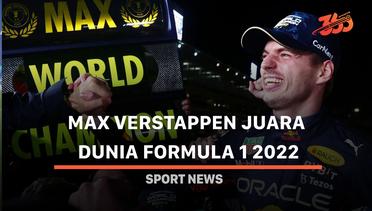 Max Verstappen Juara Dunia Formula 1 2022