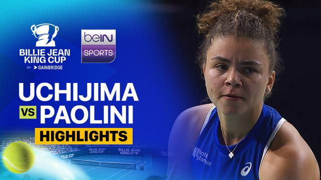 Moyuka Uchijima (Japan) vs Jasmine Paolini (Italy) - Highlights | Billie Jean King Cup 2024