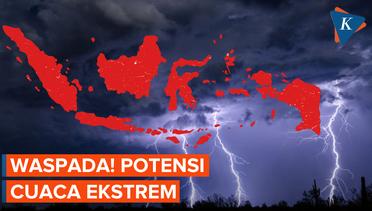 Waspada! Potensi Cuaca Ekstrem hingga 3 September di Sejumlah Wilayah Indonesia