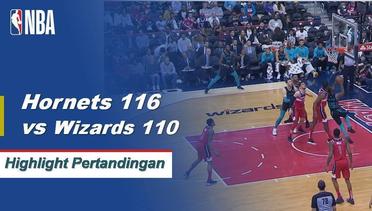 NBA I Cuplikan Pertandingan : Hornets 116 vs Wizards 110