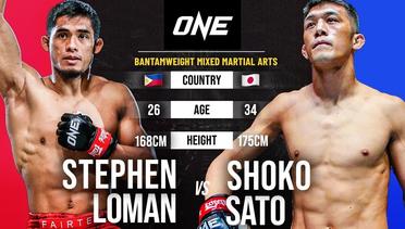 Stephen Loman vs. Shoko Sato | Full Fight Replay