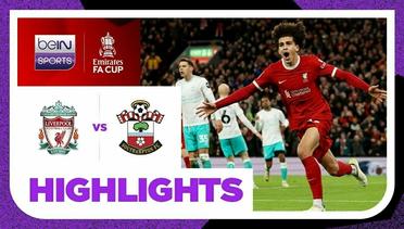 Liverpool vs Southampton - Extended Highlights | FA Cup 2023/24